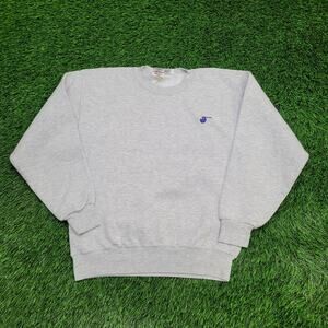 Vintage 90s JERZEES Sweatshirt Womens Medium 19x23 Cropped